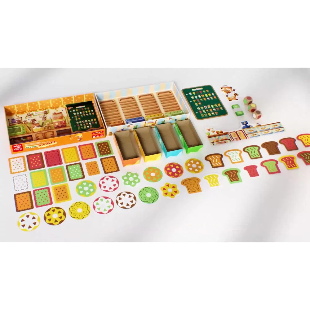 Hape Tasty Treats Raccoon Bakery Skills Board Game