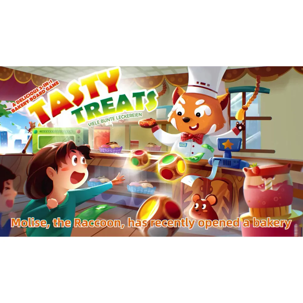 Hape Tasty Treats Raccoon Bakery Skills Board Game