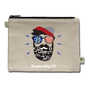 HAPPY 4TH BEARDSICLE! - Carry All Pouch
