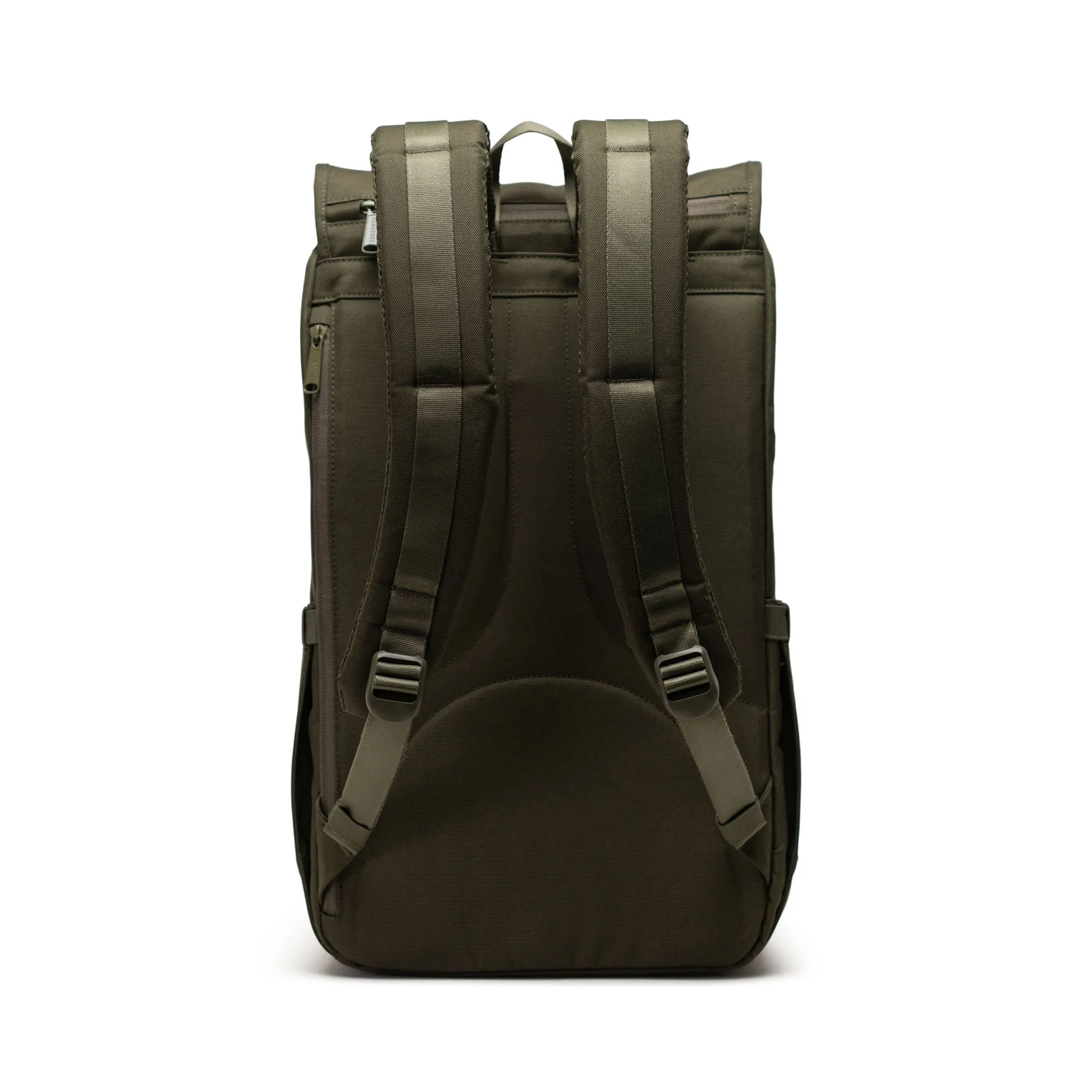 Herschel Little America Backpack - 30L - Ivy Green, Rubber, Black Tonal