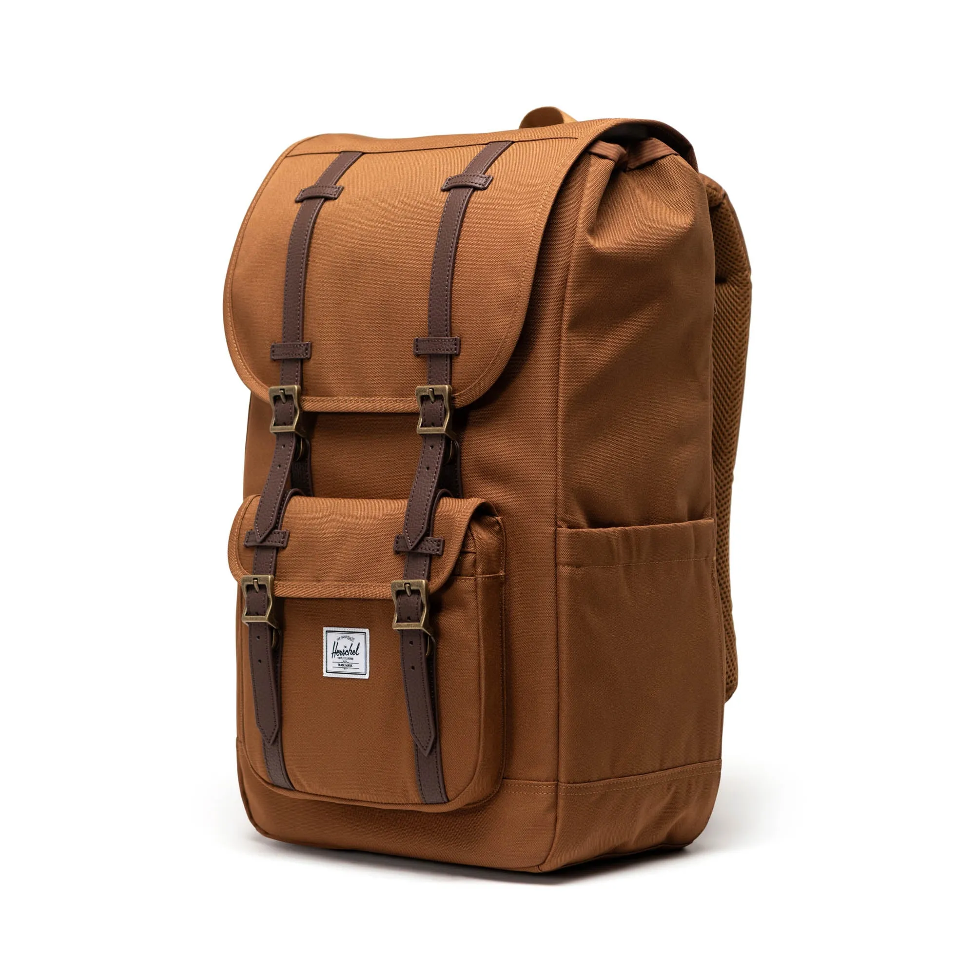 Herschel Little America Backpack - 30L - Ivy Green, Rubber, Black Tonal