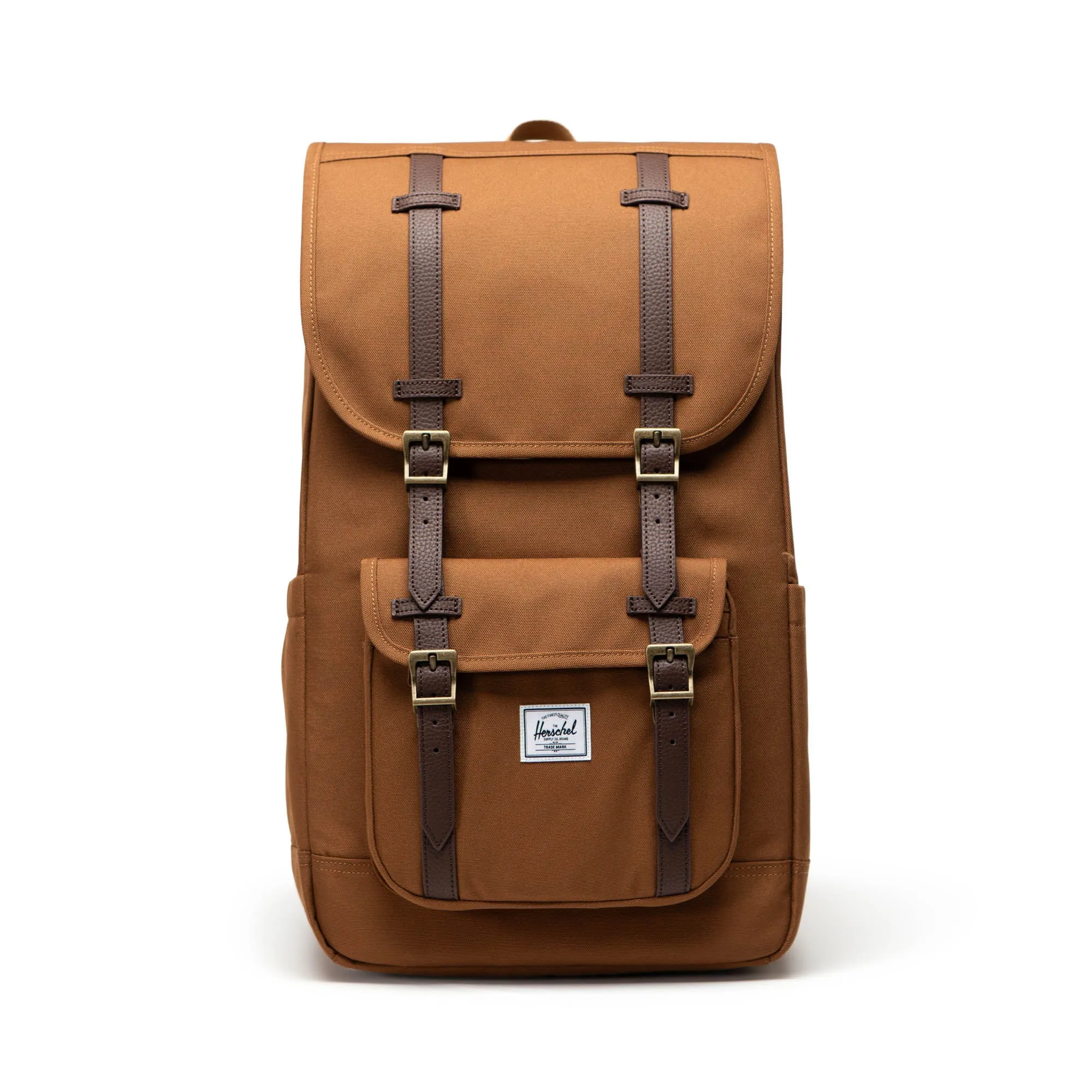 Herschel Little America Backpack - 30L - Ivy Green, Rubber, Black Tonal