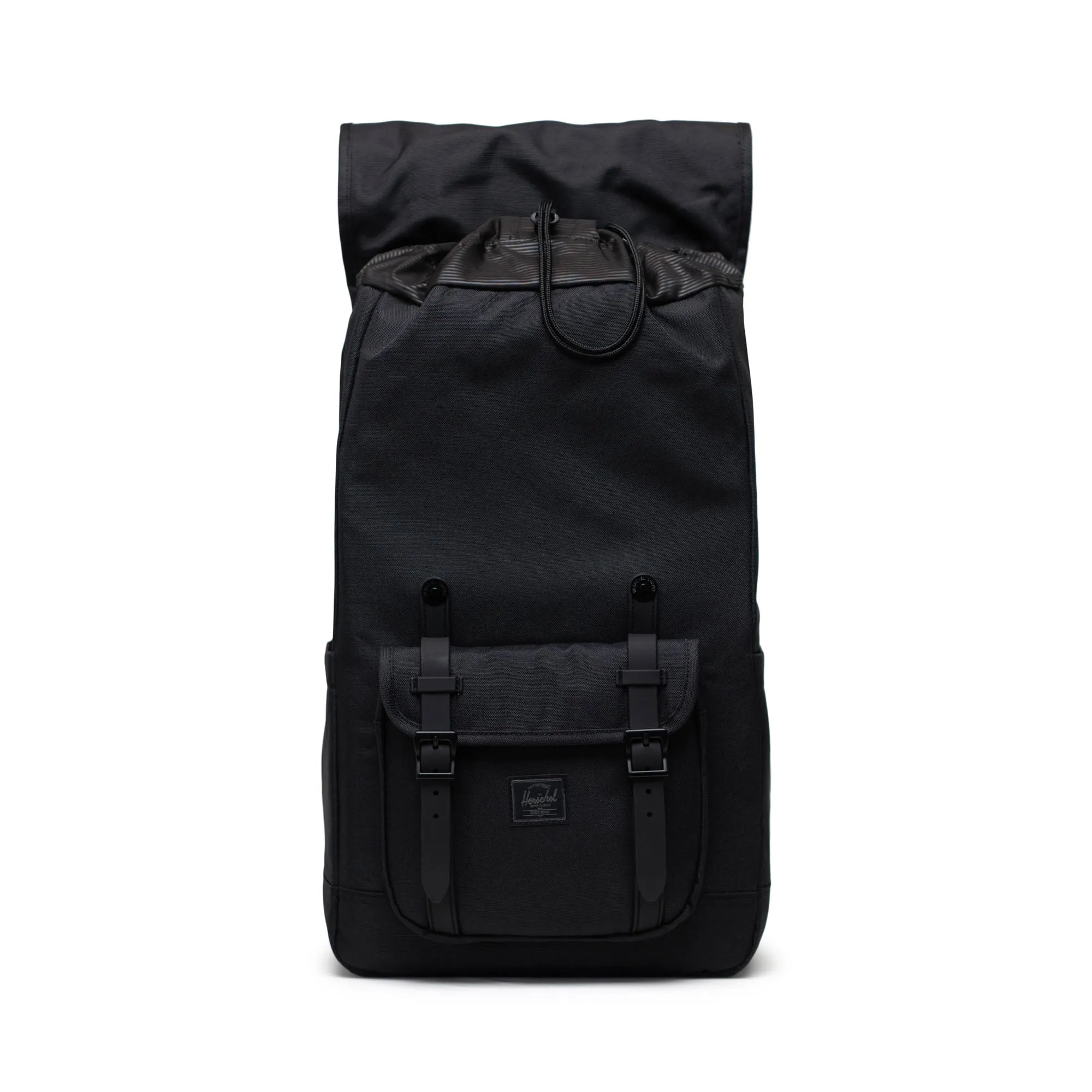 Herschel Little America Backpack - 30L - Ivy Green, Rubber, Black Tonal