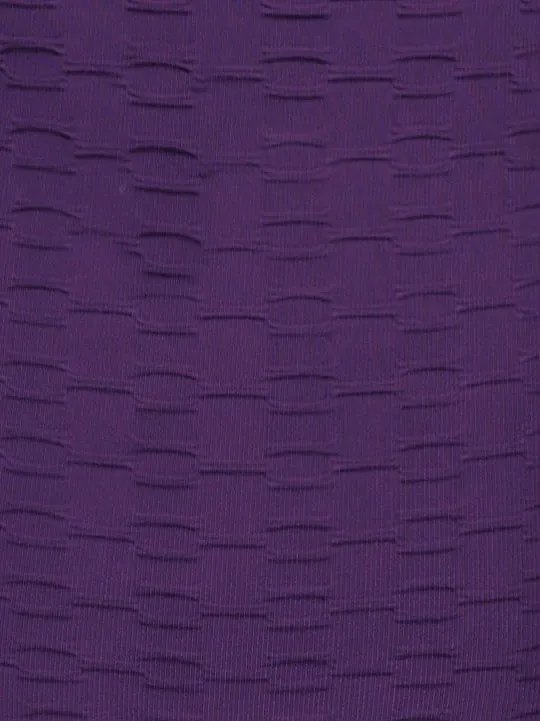 Hi-Rise Leggings - Eggplant Links Pattern