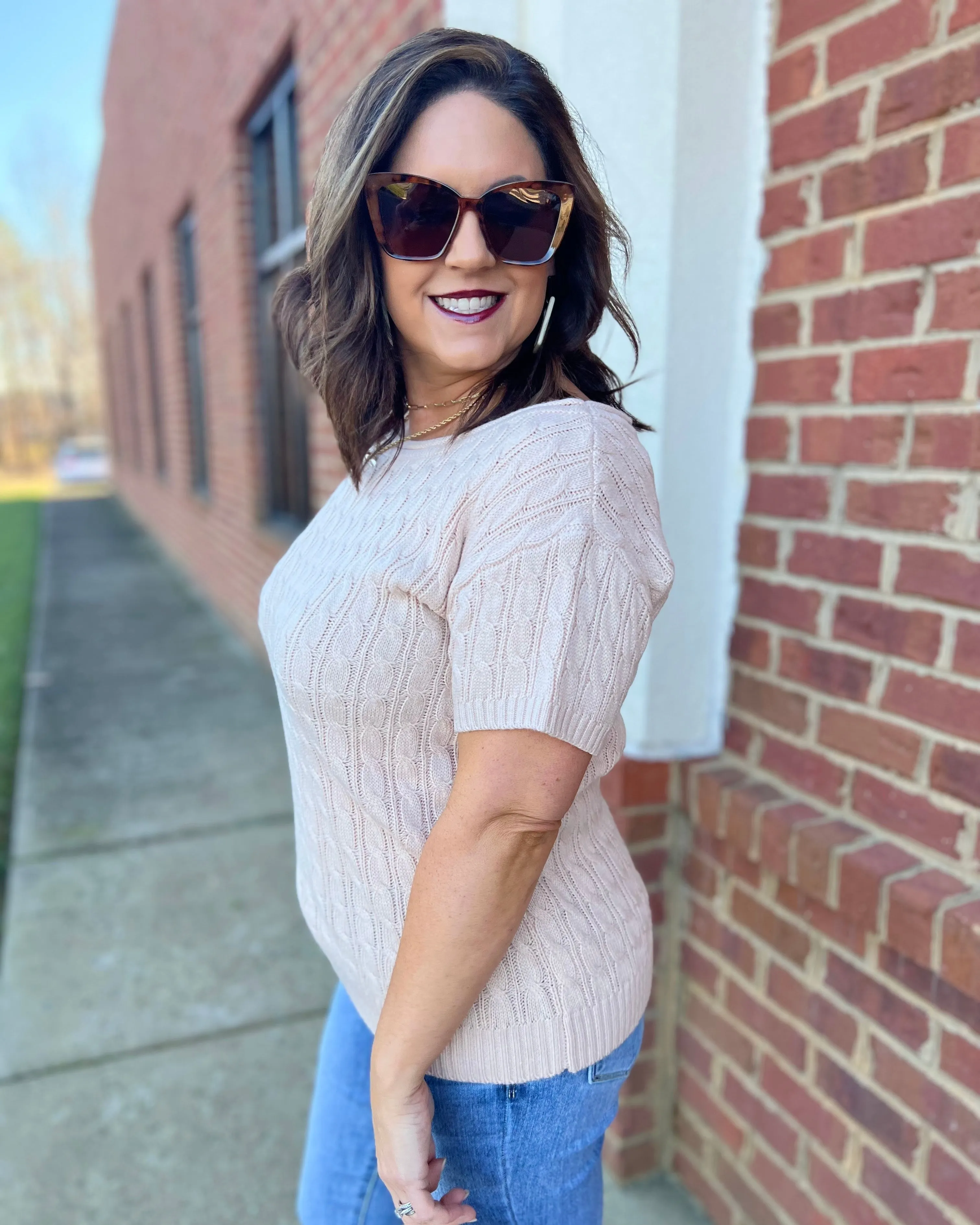 I-SEA Aloha Fox Sunglasses in Tortoise Brown