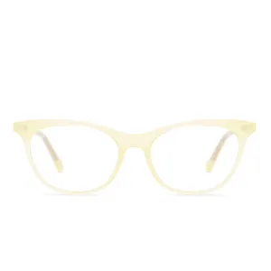 JADE - BUTTERCREAM   BLUE LIGHT TECHNOLOGY GLASSES