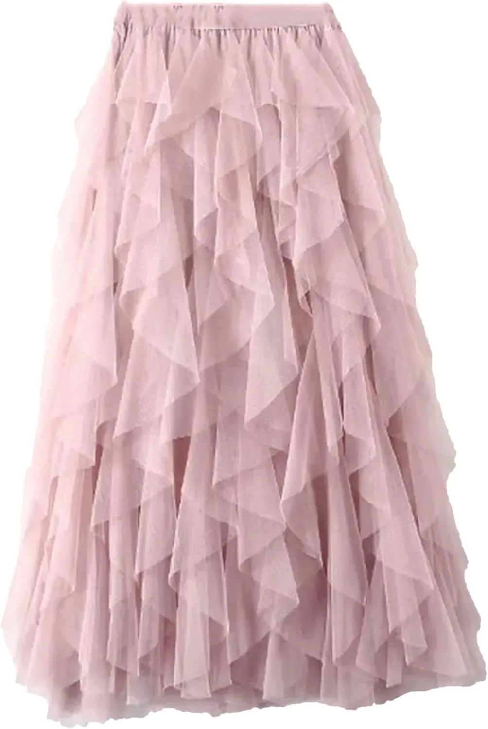Korean Style Fashion Long Skirt Spring A Line Skirt Vintage High Waist Midi Maxi Skirt