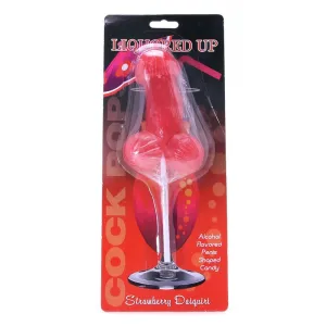 Liquored Up Cock Pop in Strawberry Daiquiri