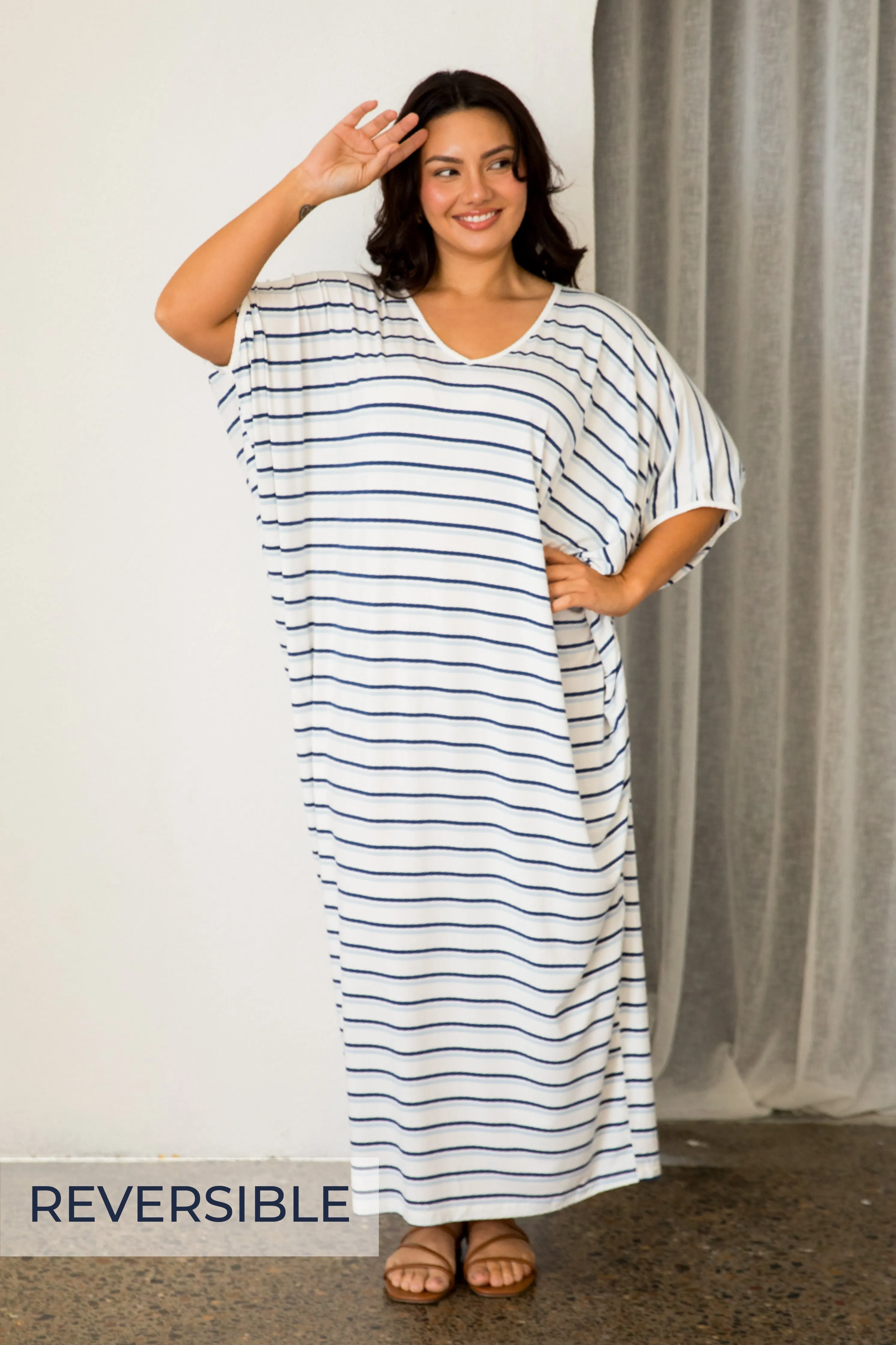 Maxi Miracle Dress in Nautical