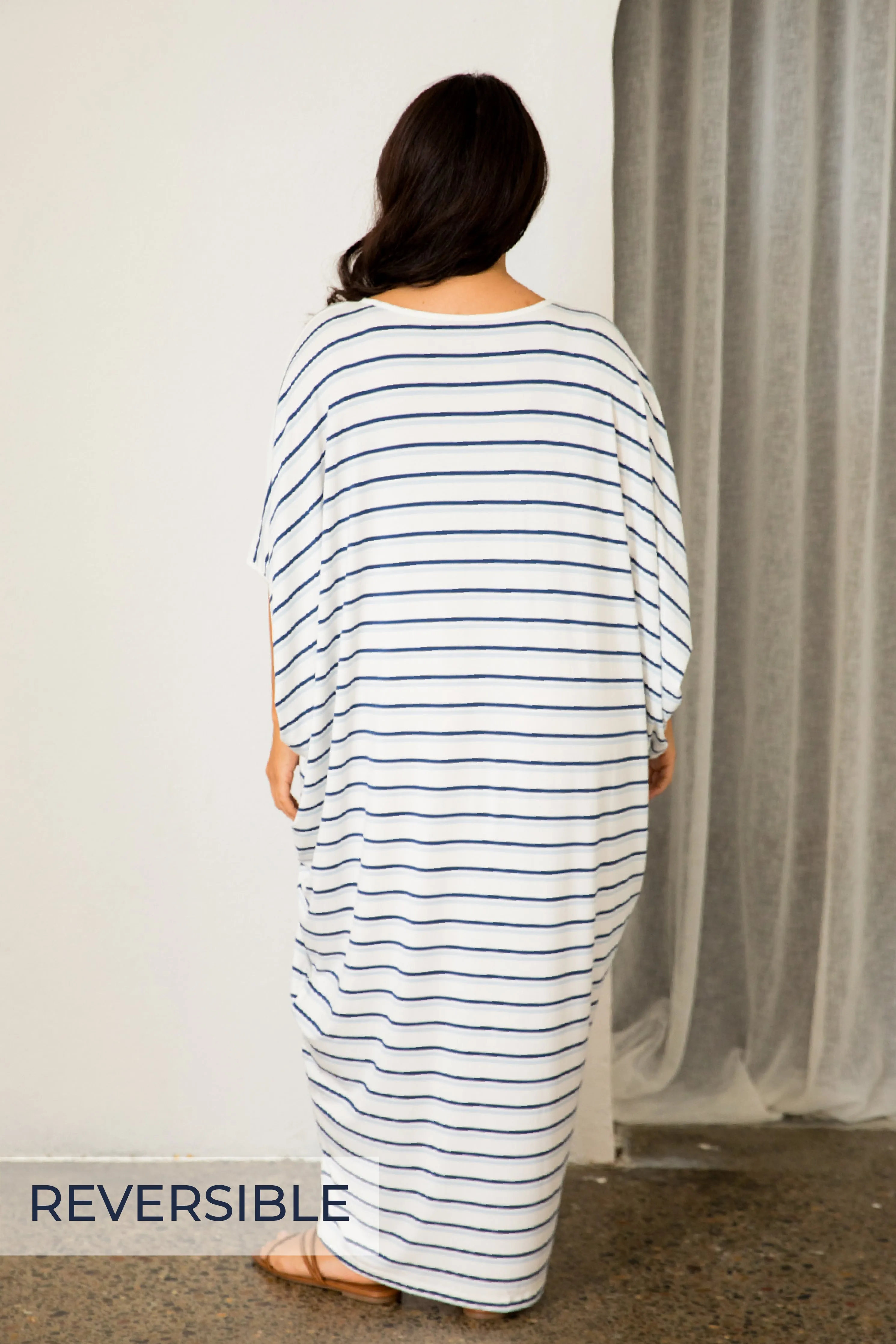 Maxi Miracle Dress in Nautical