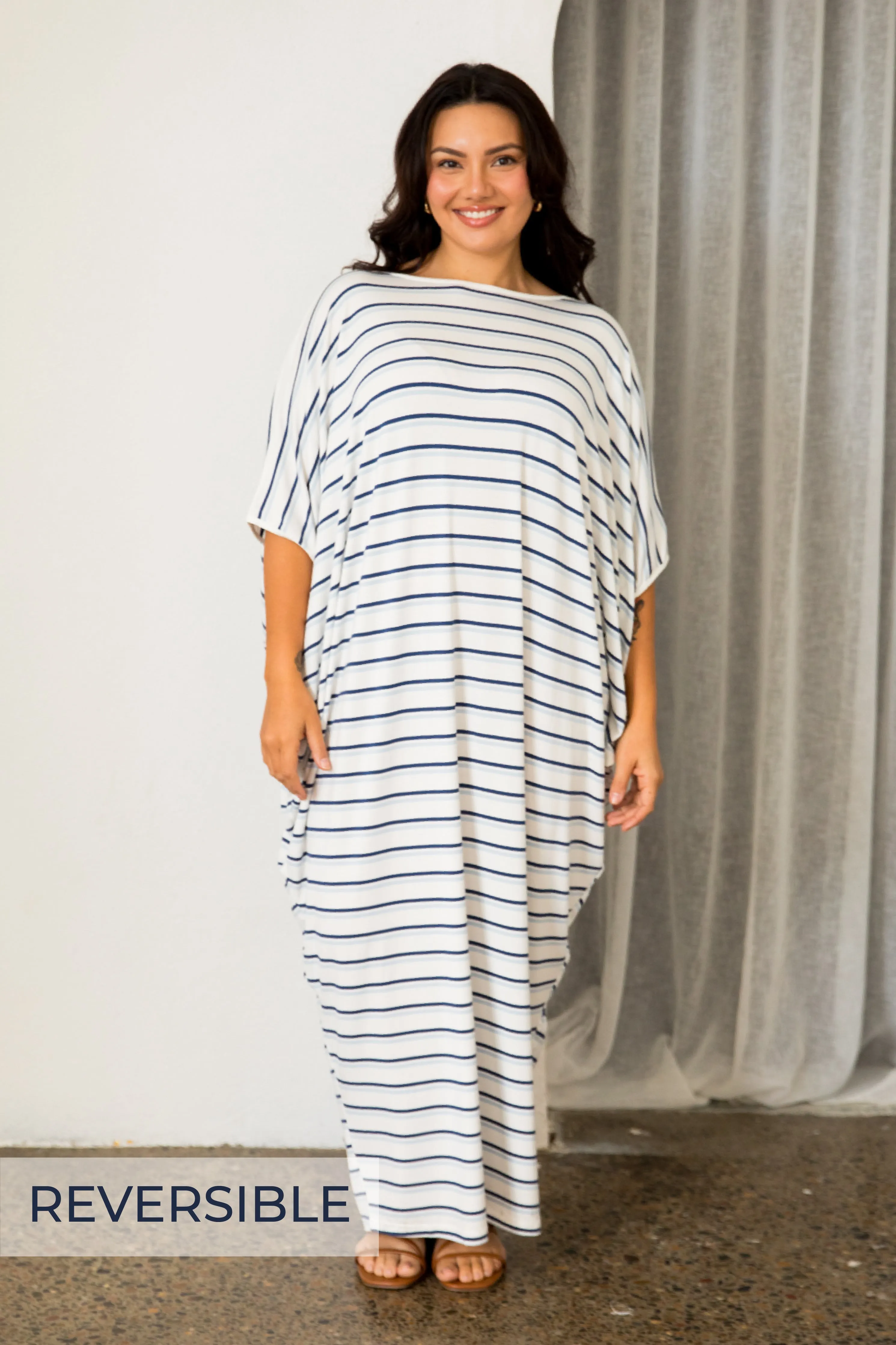 Maxi Miracle Dress in Nautical