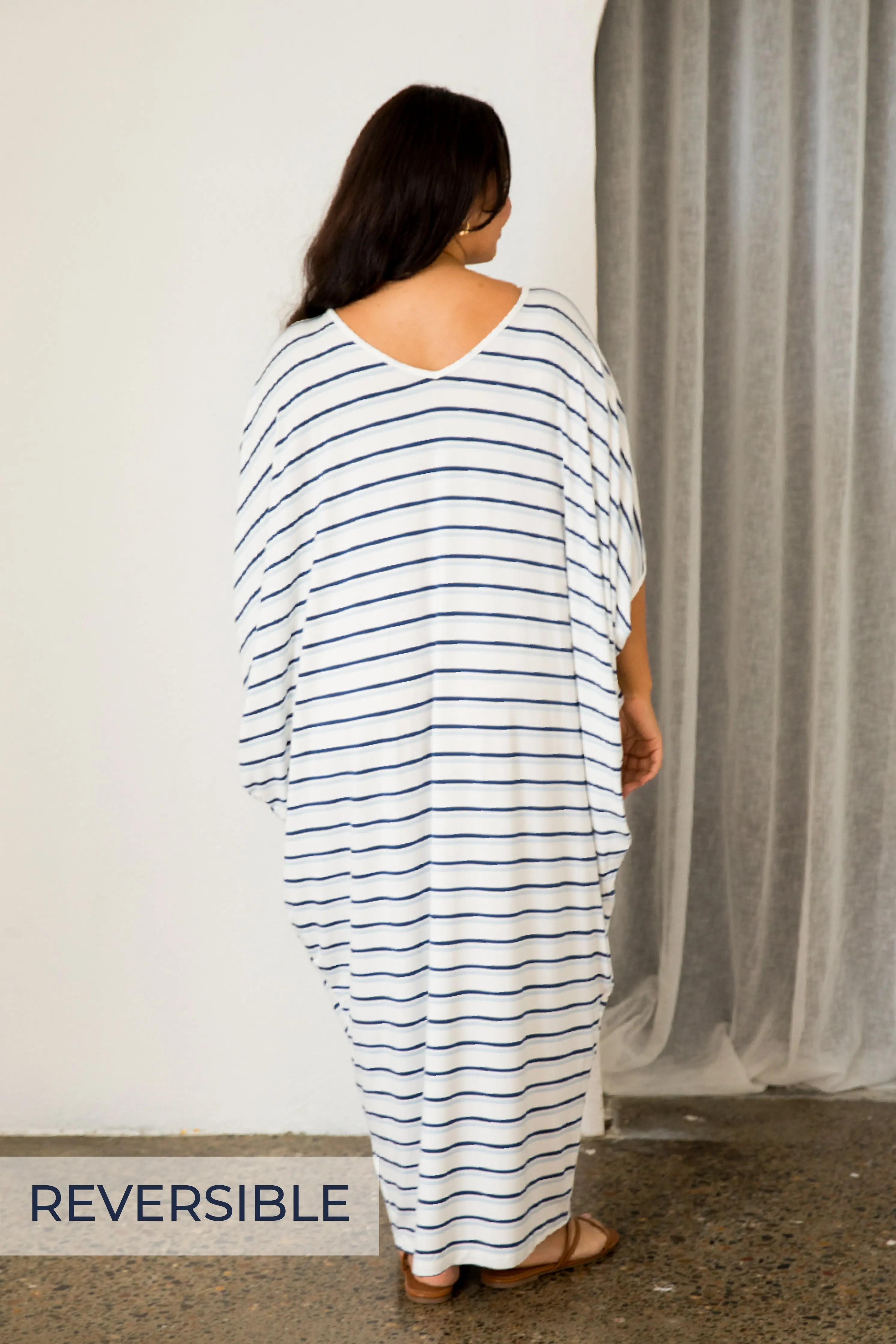 Maxi Miracle Dress in Nautical