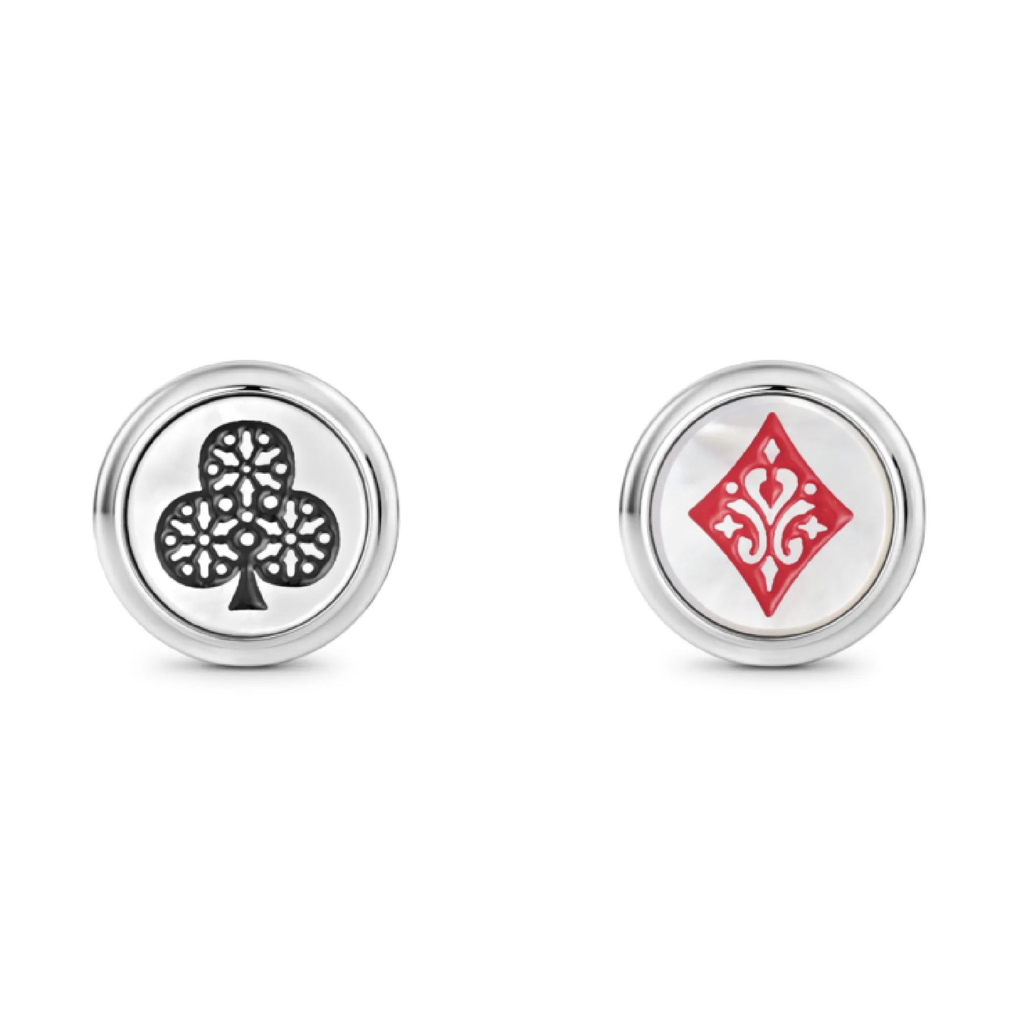 Meisterstück Tribute to the Book Around the World in 80 Days Ace of Club & Ace of Diamond Cufflinks