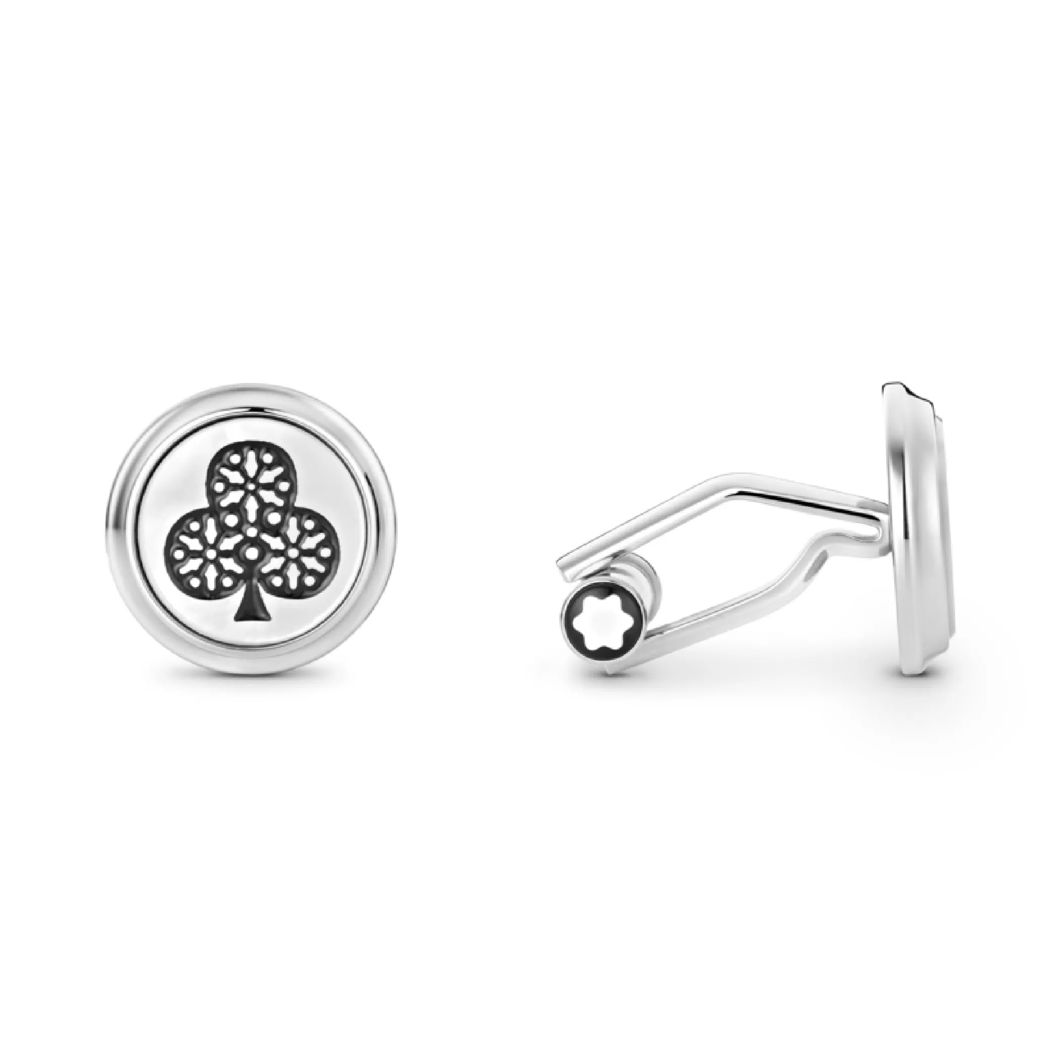 Meisterstück Tribute to the Book Around the World in 80 Days Ace of Club & Ace of Diamond Cufflinks