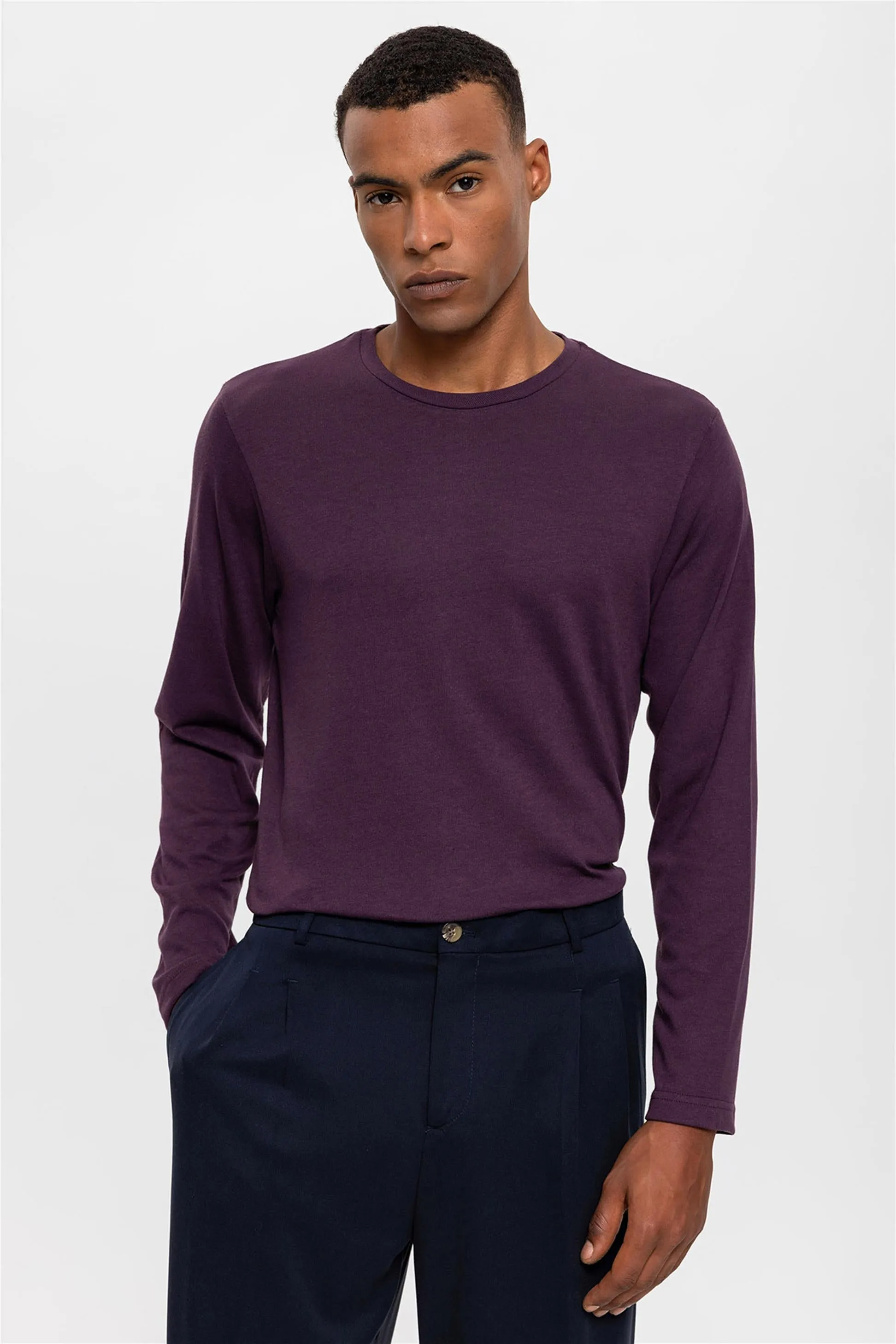 Men's Damson Spring  Sweater - Wessi