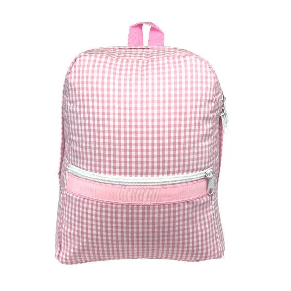 Mint  Medium Backpack Pink Gingham