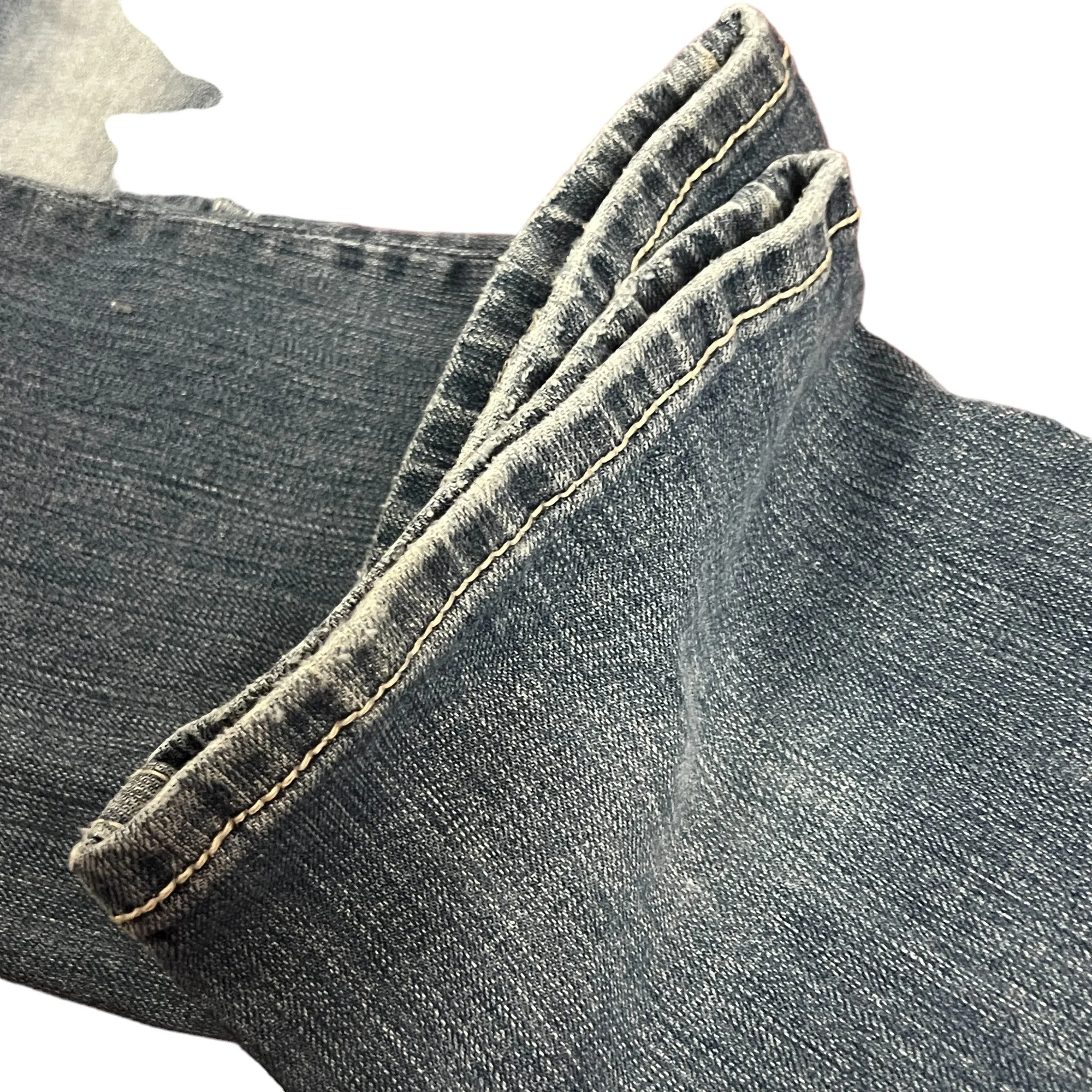 Miss Me Rhinestone Pockets Boot Cut Jeans Size 28"