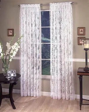 Monaco Super Wide Lace Panel Pair