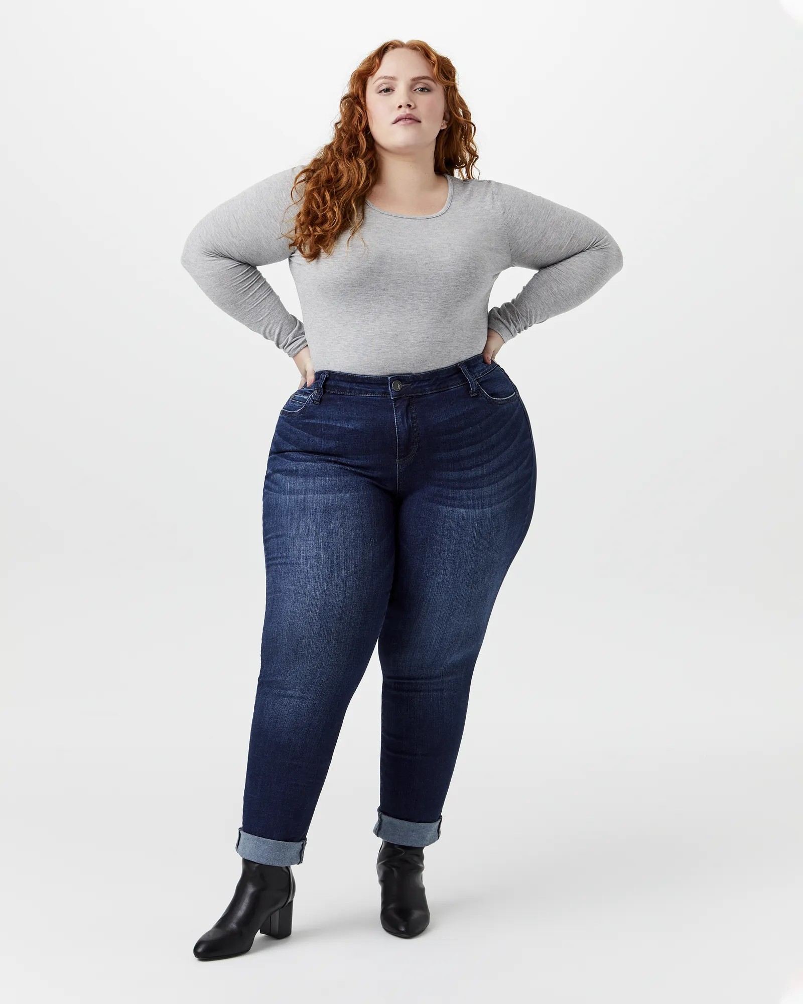 Nilsa Boyfriend Jean | Medium Wash