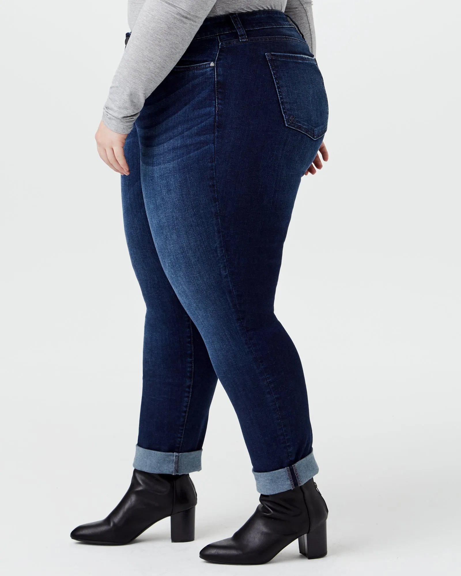 Nilsa Boyfriend Jean | Medium Wash