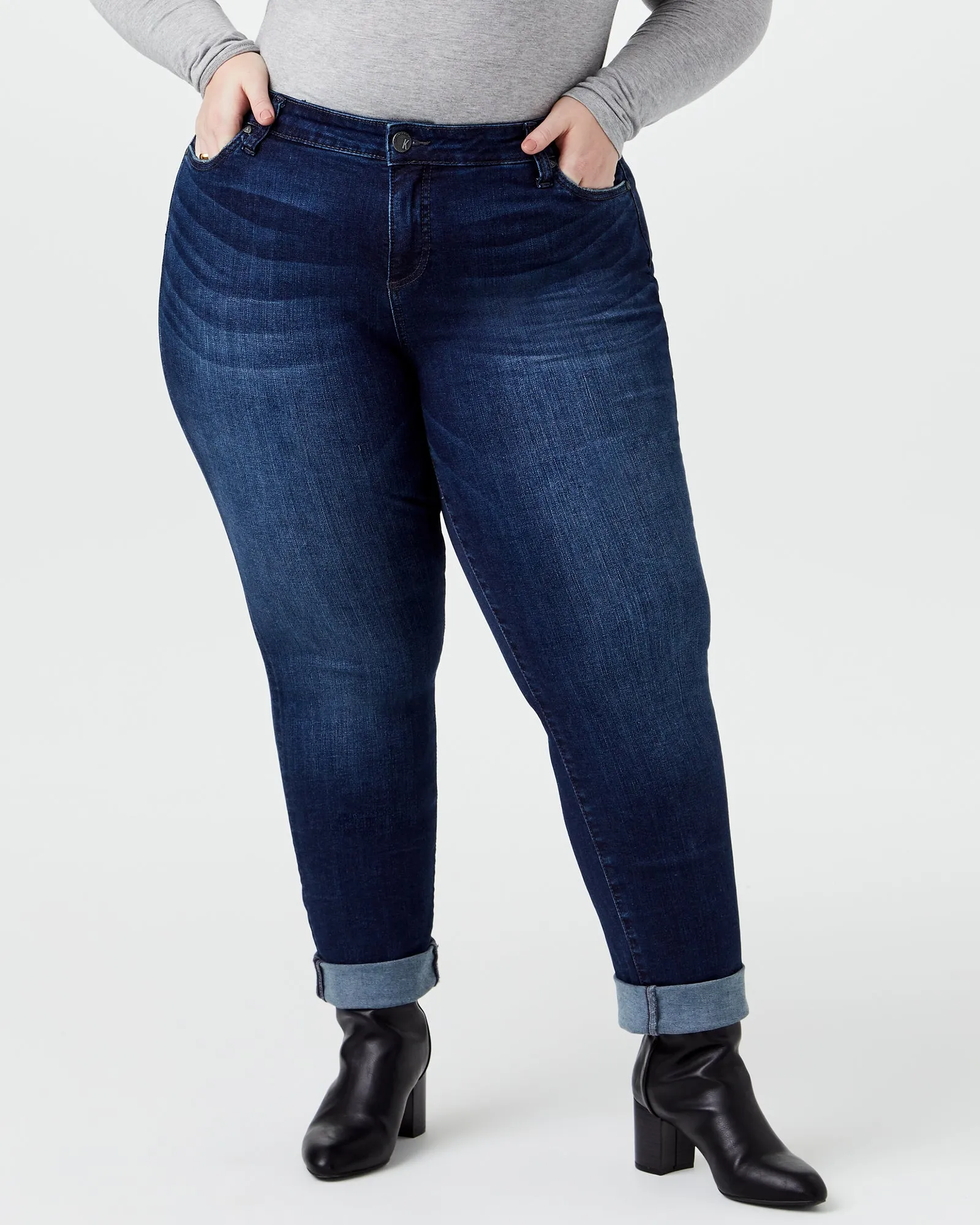 Nilsa Boyfriend Jean | Medium Wash