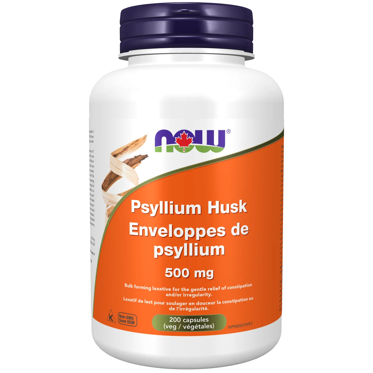 NOW® Supplements Psyllium Husk 500mg