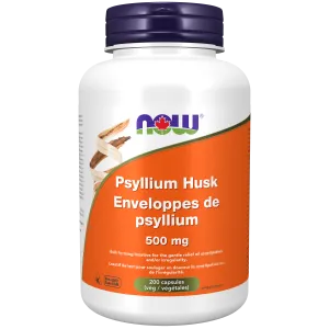 NOW® Supplements Psyllium Husk 500mg