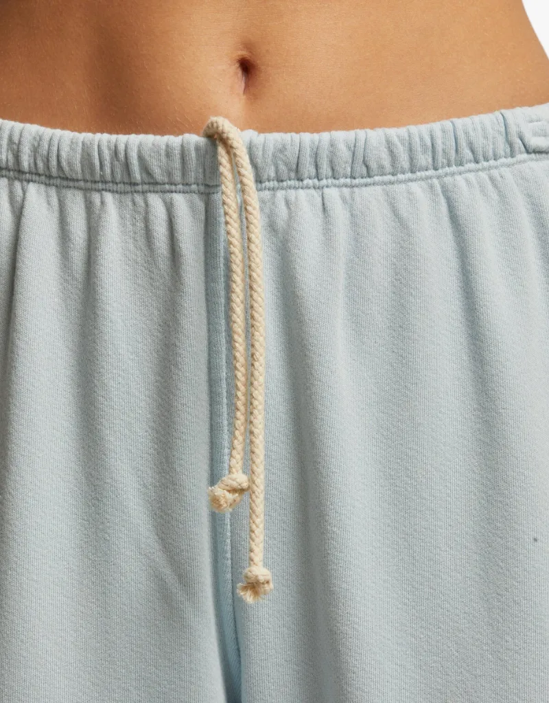 Perfect White Tee Johnny French Terry Easy Sweatpants in Baby Blue