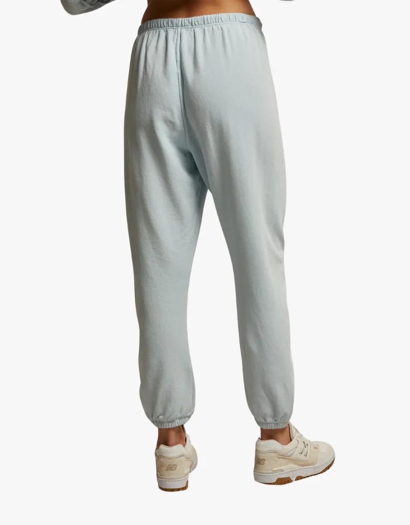 Perfect White Tee Johnny French Terry Easy Sweatpants in Baby Blue