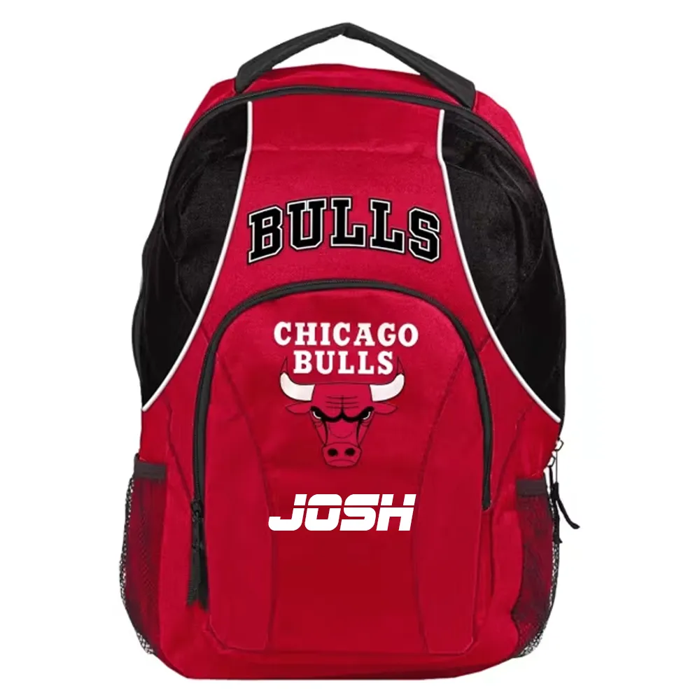 Personalised NBA Chicago Bulls Backpack