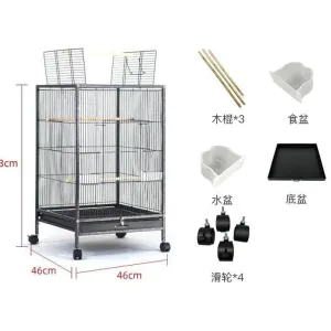 Pet Cage as per photo 46x46x77.5