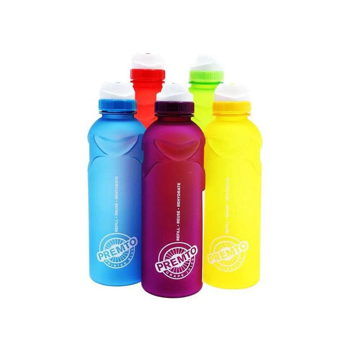 Premto 500ml Stealth Soft Touch Bottle - Caterpillar Green