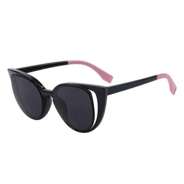Retro Cat Eye Sun Glasses