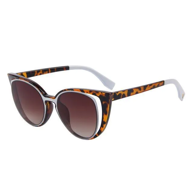 Retro Cat Eye Sun Glasses