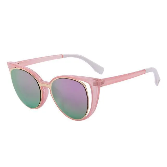 Retro Cat Eye Sun Glasses