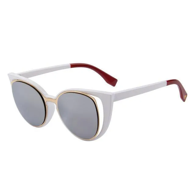 Retro Cat Eye Sun Glasses