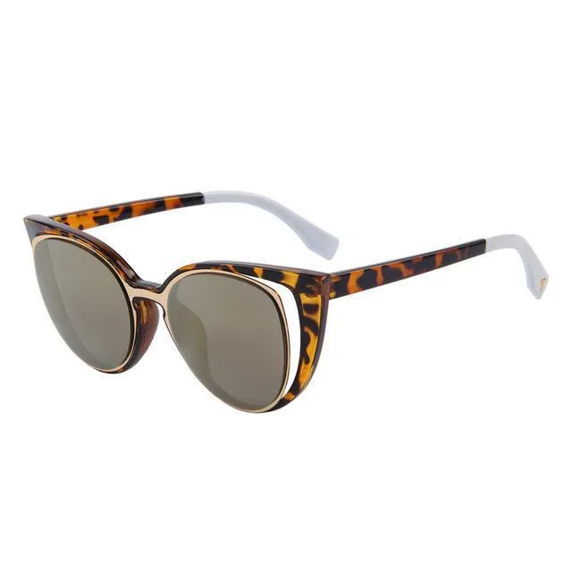 Retro Cat Eye Sun Glasses