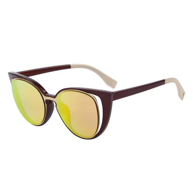 Retro Cat Eye Sun Glasses