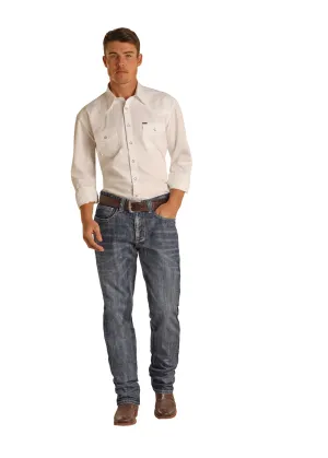 ROCK & ROLL DOUBLE BARREL STACKABLE BOOT CUT JEAN