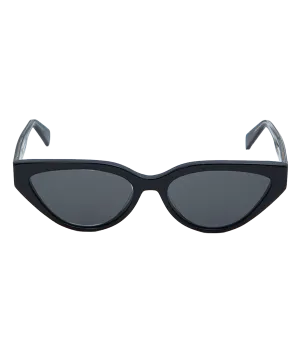 Saint Tropez Sunglasses in Black & Zero Flash