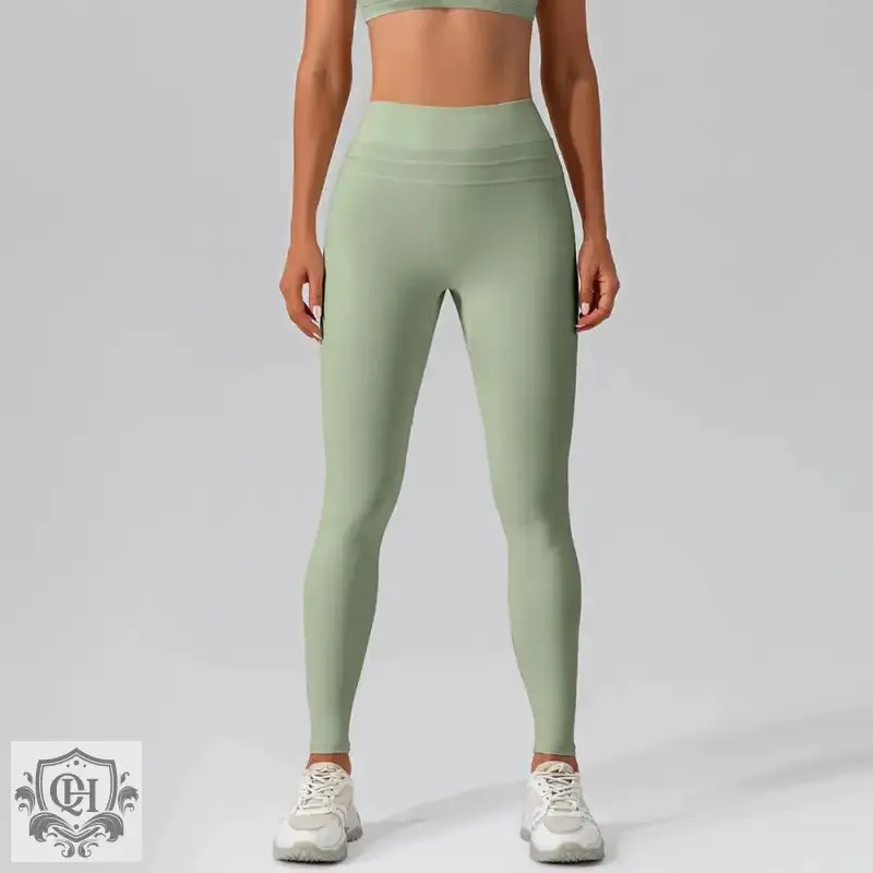 Sculpted Silhouette High Rise Yoga Leggings