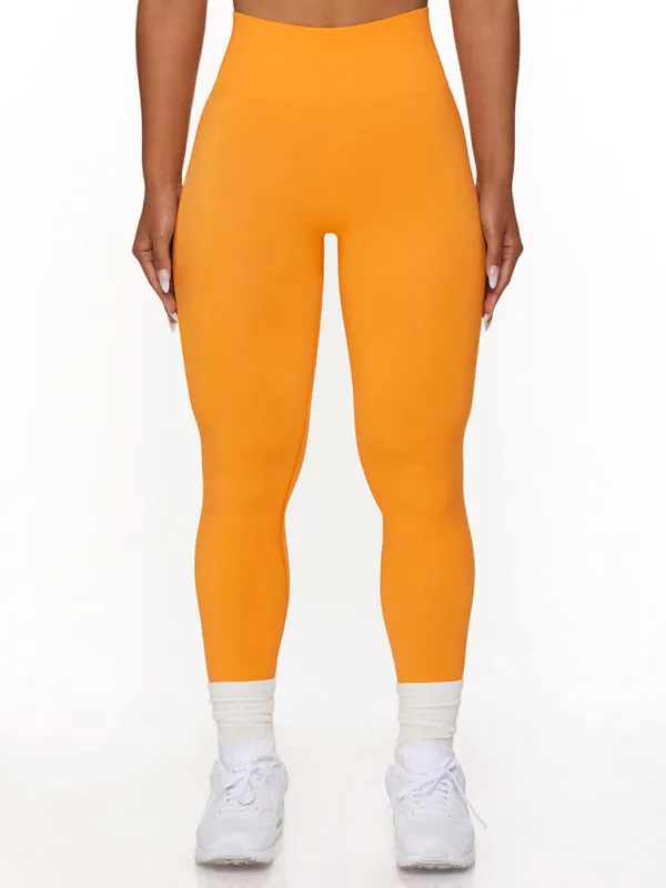 Seamless running sports fitness pants