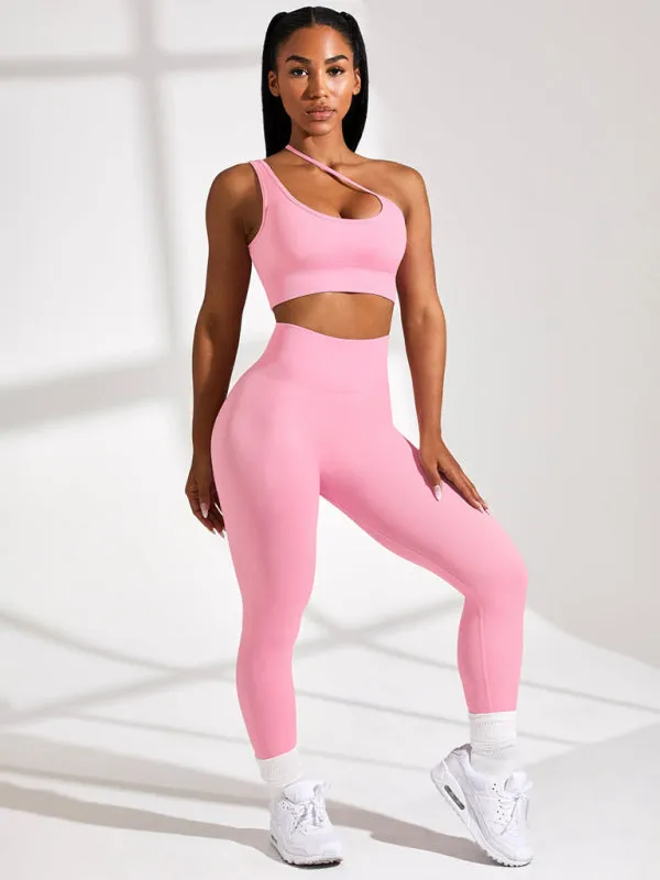 Seamless running sports fitness pants