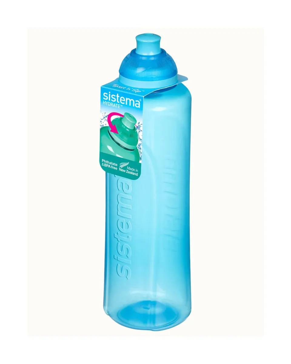 Sistema 480ML Swift Squeeze Bottle Blue