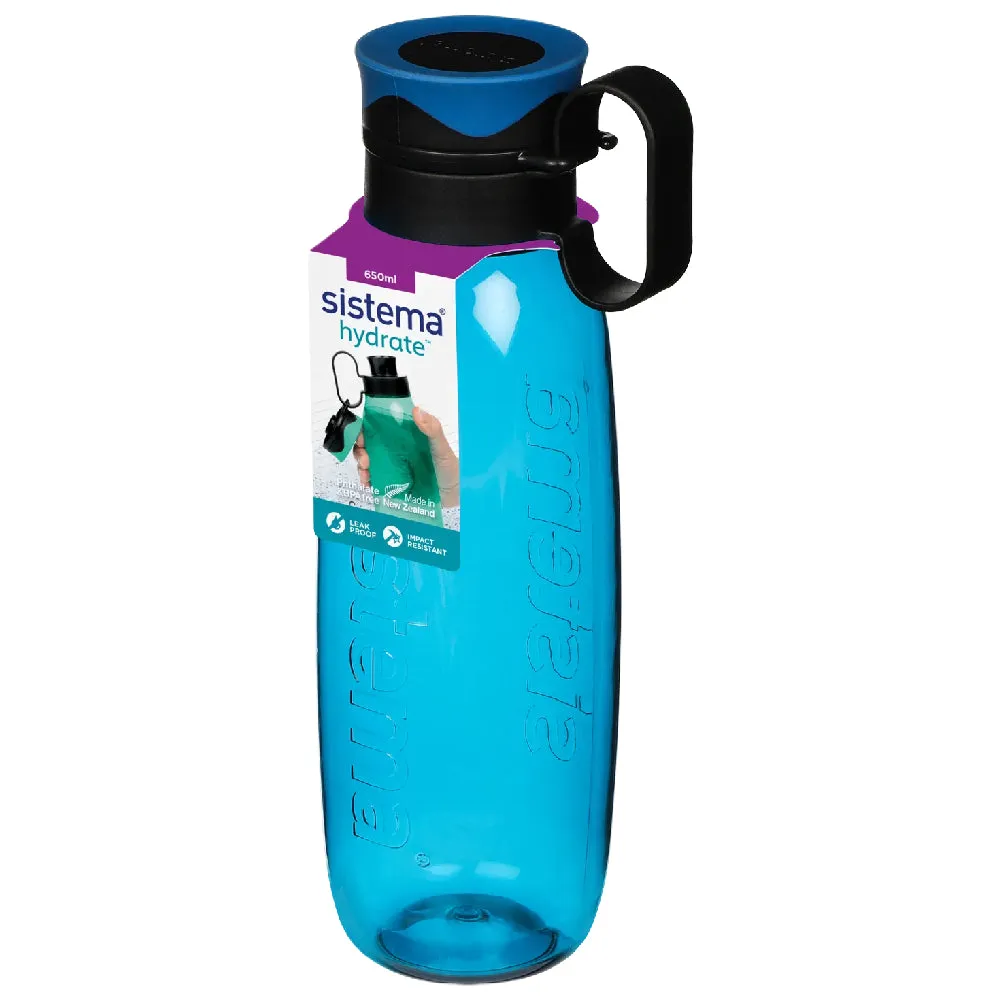 Sistema 650ML Traverse Bottle Blue