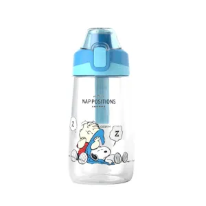 Snoopy Collection Tritan Bottle with Silicone Handle (500mL)(Blue)