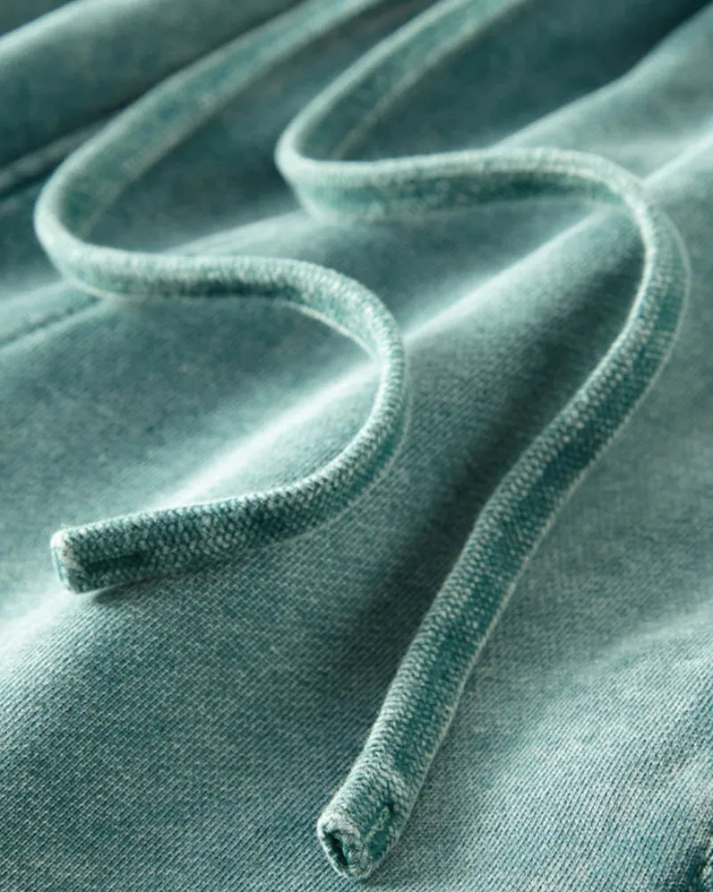 Solid Color Knit Washed Out Sweat Joggers