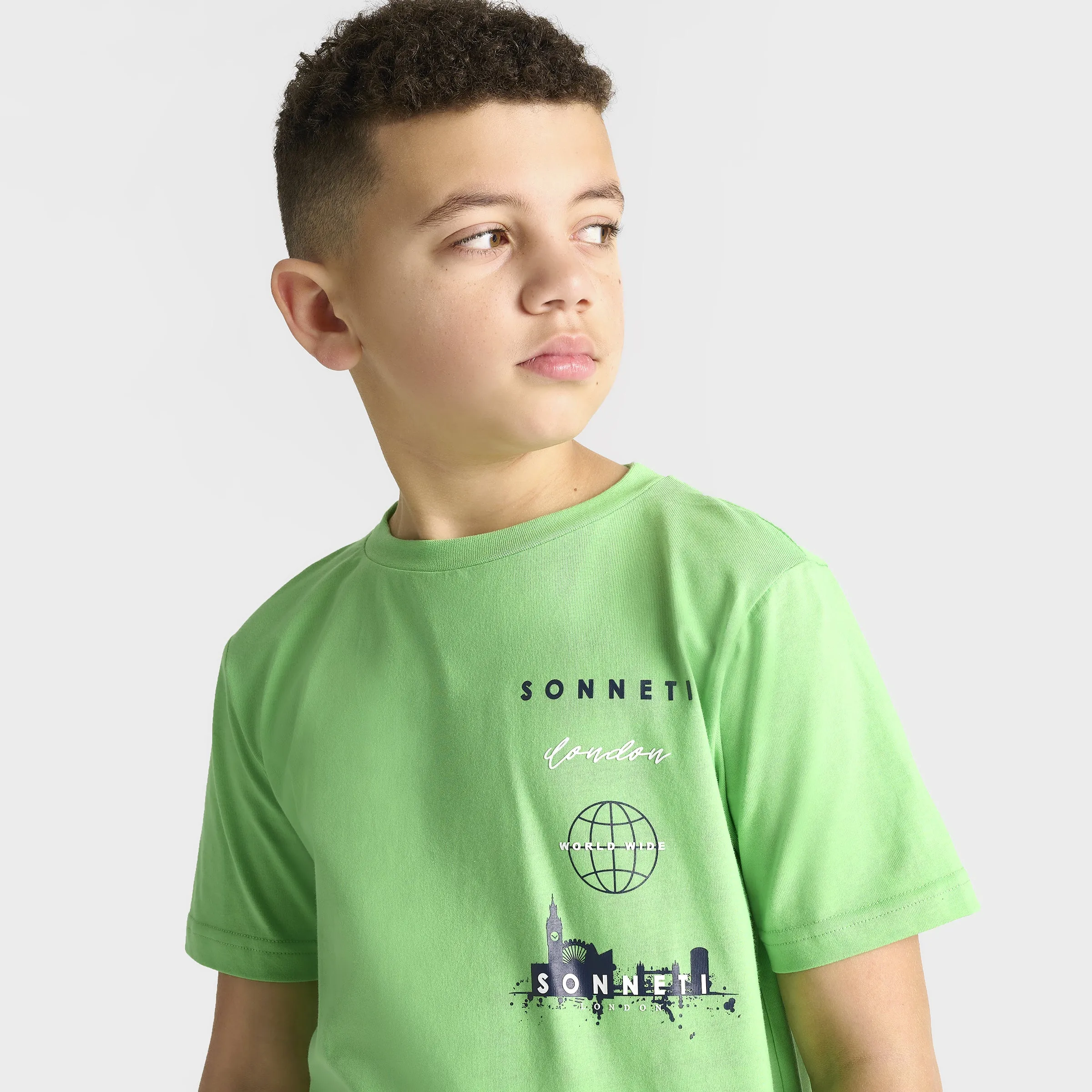 Sonneti Juniors' Stack Tee / Green
