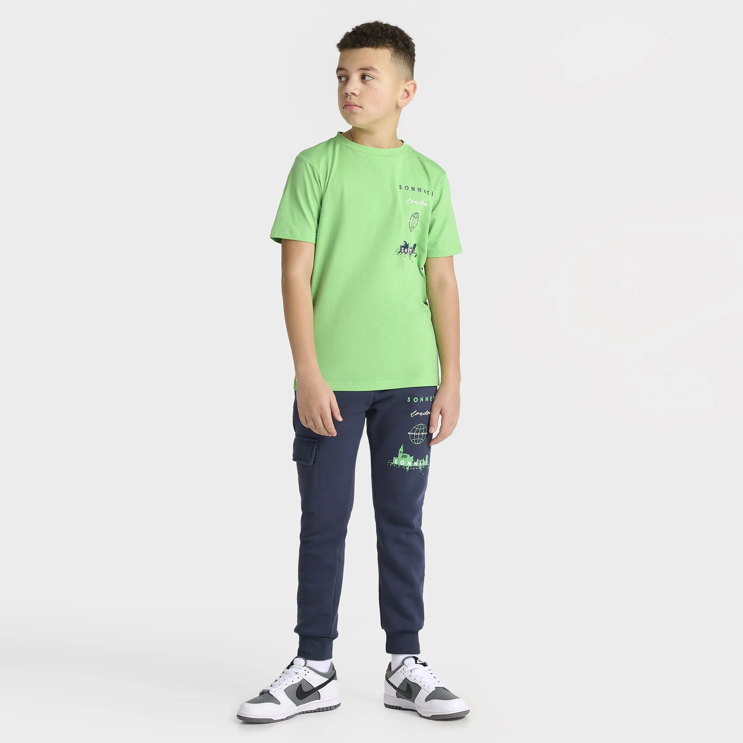 Sonneti Juniors' Stack Tee / Green