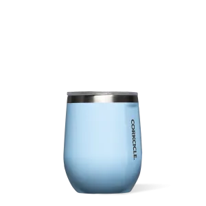 Stemless 12oz Wine Cup (Baby Baby Blue)
